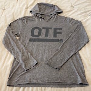 OTF L/S tshirt hoodie, men’s small